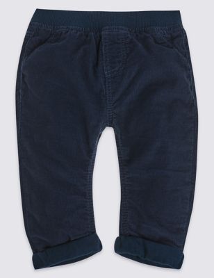 Pure Cotton Pull On Trousers